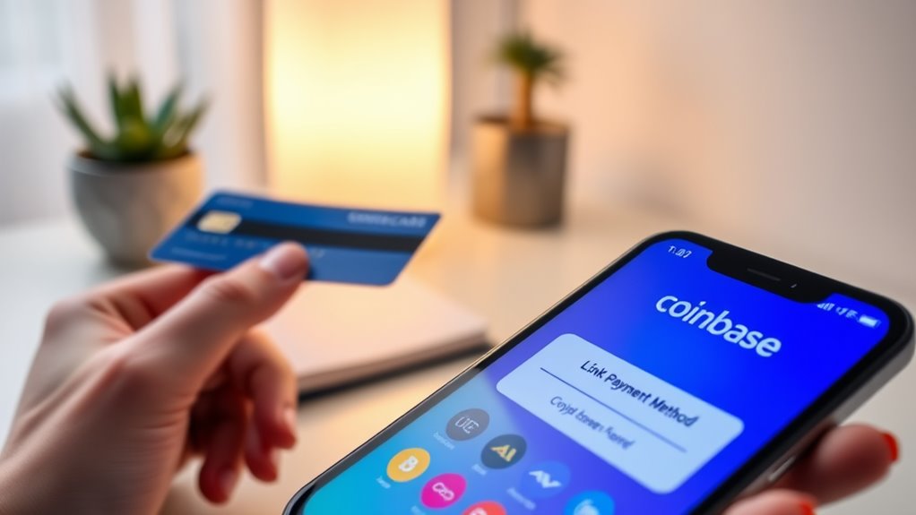 link payment method securely